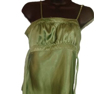 Dolly Self Esteem #pixy blouse, satiny ties in back adjustable strap